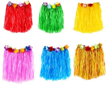 NASZYJNIK hawajski WIANEK aloha party z kwiatami panieński