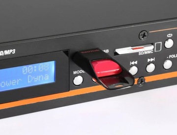Odtwarzacz multimedialny+ wzmacniacz SD USB MP3 BT
