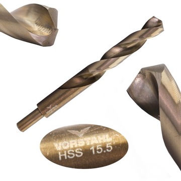 WIERTŁO DO METALU HSS-G KOBALTOWE fi 15.5 mm