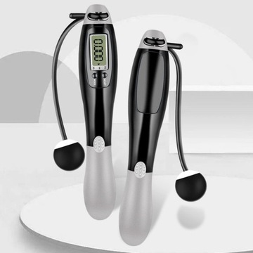 Bezprzewodowa skakanka C Czarna