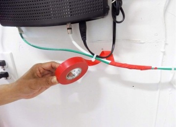 PVC гидроизоляционная лента ELECTRIC COLOUR DUCT TAPE 10pcs