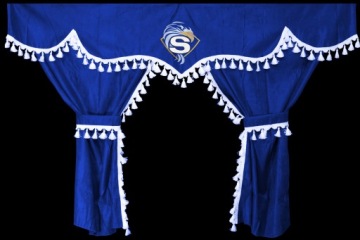 ZASŁONY SZYB FIRANY DO KABINY TIR SCANIA R KOMPLET