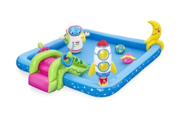 Водная игровая площадка Little Astronaut 288x206x84 BESTWAY 5 в 1, слайд-диски