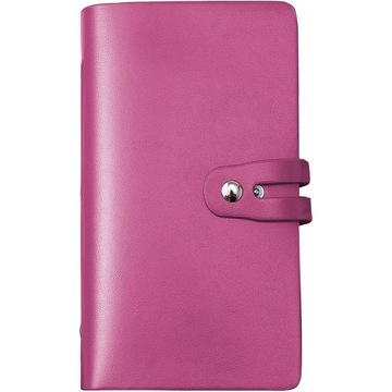 Skórzane etui na karty RFID Posiadacz karty Kopertówka