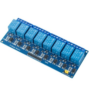 Moduł przekaźników 8 kanałów 12V dla Arduino STM32