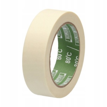 TAŚMA MASKUJĄCA LAKIERNICZA 30mmx40m 80 C BLUE-CAR