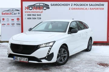 Peugeot 308 III SW 1.5 BlueHDi 130KM 2022 Peugeot 308 SW 1.5 Blue HDi 130KM Salon Polska Finansowanie Zamiana FV 23%