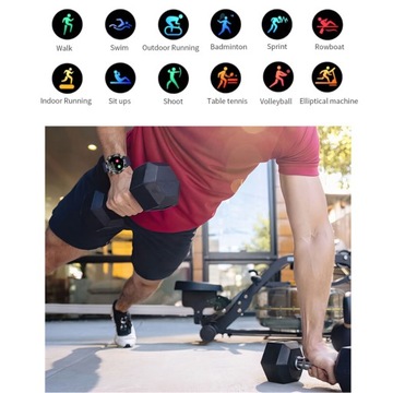 СМАРТ-ЧАСЫ МУЖСКИЕ КАРДИОВАТЧЕРЫ МУЖСКИЕ ИЗМЕРЕНИЕ САХАРА ГЛЮКОЗЫ ЭКГ МЕНЮ ПОЛЬСКИЙ