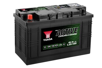 Akumulator YUASA 100Ah głębokiego rozładowania