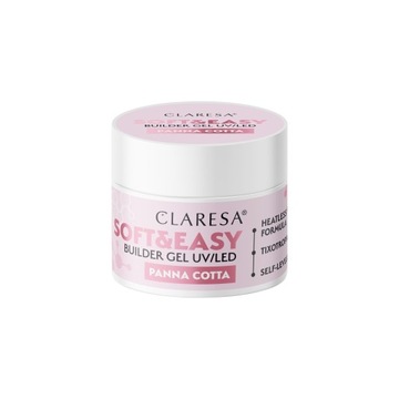 Строительный гель Claresa SOFT&EASY панна котта 12г