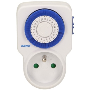 ПРОГРАММАТОР ВРЕМЕНИ 24-ЧАСОВЫЙ ТАЙМЕР ВКЛ/ВЫКЛ АНАЛОГОВЫЙ ТАЙМЕР МИНИ