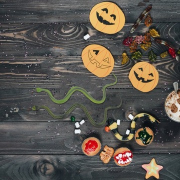 Детские игрушки для девочек, объемная змея, собака, реквизит на Хэллоуин