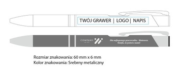 РЕКЛАМНЫЕ РУЧКИ С ГРАВИРОВКОЙ ЛОГОТИПА, 100 ШТ.