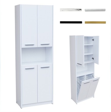 Szafka Łazienkowa stojaca szer.60cm z koszem 299K