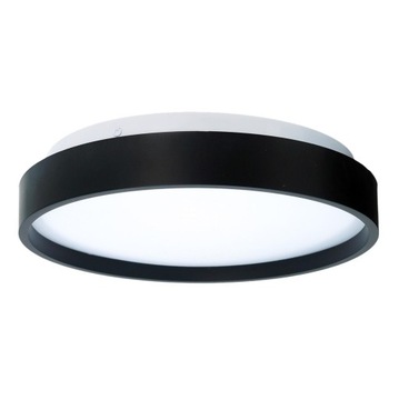 LAMPA DO ŁAZIENKI PLAFON OPRAWA 2xE27 IP44 CZARNY
