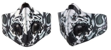 ВЕЛОСИПЕДНАЯ СПОРТИВНАЯ МАСКА ДЛЯ ЛИЦА, СЕРАЯ