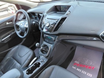 Ford Kuga II SUV 2.0 Duratorq TDCi 140KM 2013 Ford Kuga Titanium Navi Kamera Skora Komputer 2xPDC 2.0 Diesel 140KM, zdjęcie 11