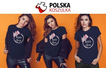 T-SHIRT KOSZULKA NA DZIEŃ MAMY BLUZKA DAMSKA XL PREZENT JAKOŚĆ