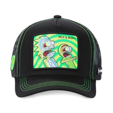 Rick and Morty Street Black - Capslab One Size