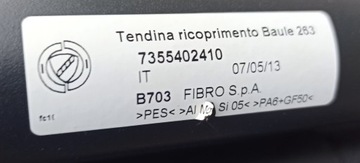 ROLETA KUFRU FIAT DOBLO 2010-2017 2013R