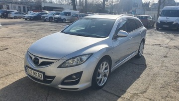 Mazda 6 II Kombi Facelifting 2.2 MZR-CD 163KM 2011 MAZDA 6 kombi (GH) 2.2 MZR-CD 163 KM, ładny, czysty, zadbany, bezwypadkowy., zdjęcie 1