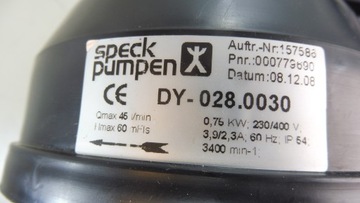 KARCHER SPECK PUMPEN Y-028.0030