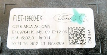 FORD FOCUS MK3 KOMBI PANEL VENTILACE KLIMATIZACE F1ET19980EK