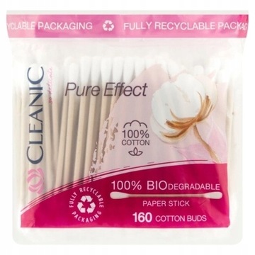 Cleanic Pure Patyczki higieniczne 160 szt.