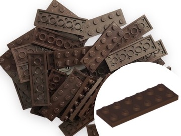 LEGO 3795 PLATE 2x6 Płytka Brąz Dark Brown 10szt