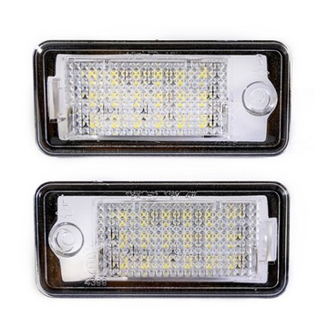 PODŚWIETLENIE TABLICY LED AUDI A4 B6 B7 A6 C6 A3