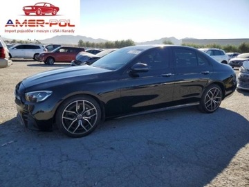 Mercedes Klasa E W213 2021 Mercedes-Benz Klasa E 2021r., E350, od ubezpieczalni 2.0 Benzyna 255KM