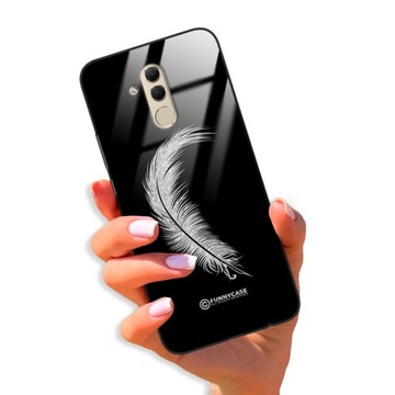Etui Glass BROKAT do HUAWEI MATE 20 LITE Top Wzory