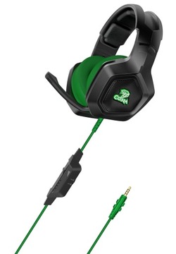 COBRA QSHXB100 Черные и зеленые наушники
