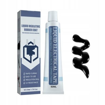 PŁYNNA TAŚMA IZOLACYJNA WODOODPORNA CZARNY 50ML