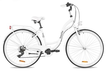 ЖЕНСКИЙ ГОРОДСКОЙ ВЕЛОСИПЕД 28 ЛЕГКИЕ ЖЕНСКИЕ 7 КОРЗИНА SHIMANO