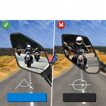 БОЛЬШИЕ УНИВЕРСАЛЬНЫЕ ЗЕРКАЛА МОТОЦИКЛ СКУТЕР КВАДРОЦИКЛ ATV M8 M10