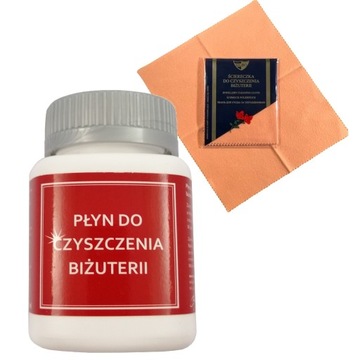 ŚCIERECZKA SILBO+PŁYN DO CZYSZCZENIA SREBRA ZŁOTA
