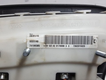 PEUGEOT 108 14R- AYGO II C1 ULOŽENÍ AIRBAG SEDADLA LEVÝ