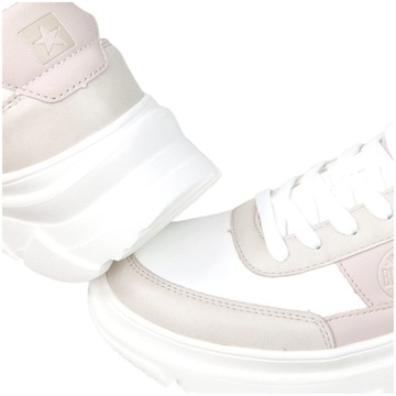 Sneakersy buty damskie BIG STAR białe MM274500 41