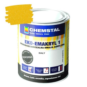 FARBA CHEMSTAL do drewna boazerii 0,8 EFEKT ZŁOTA