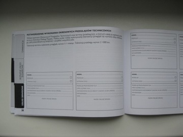 Польская сервисная книжка Fiat Ducato Fiat Doblo
