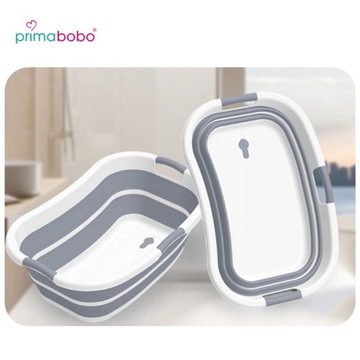 КОРЗИНА ДЛЯ БЕЛЬЯ, Складная ВАННА TOURIST СИЛИКОНОВАЯ TOURIST PASTL XXL