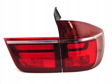 BMW X5 E70 2006-2010 lampy tylne tył LED Depo wzór LCI lift komplet 4 szt.