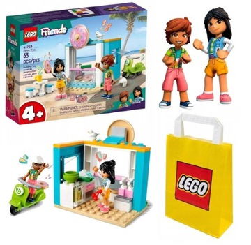 LEGO FRIENDS 4+ CUKIERNIA Z PĄCZKAMI+ SKUTER 41723
