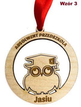 Medal uczeń zakończenie roku szkoła prezent grawer