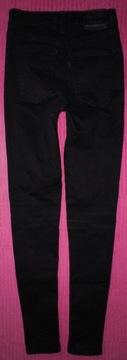 LEVI'S skinny - JEANSY RURKI WYŻSZY STAN W25L32