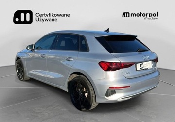Audi A3 8Y Sportback 1.5 35 TFSI 150KM 2022 Audi A3 Sportback Advanced, ACC, Podgrzewane fotele, Swiatla na zla pogode, zdjęcie 1