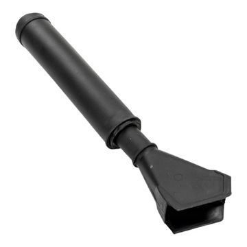 Воронка пластиковая черная (07), ручка сверху, сеялка Познаняк