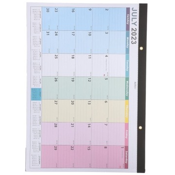 Настенный календарь 2024 Еженедельный планировщик для c