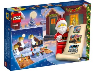 LEGO 60352 ГОРОДСКОЙ АДВЕНТ-КАЛЕНДАРЬ